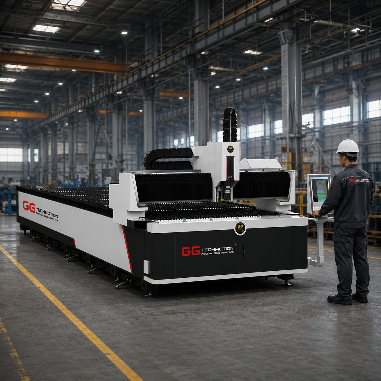 Single Platform Laser Cutting Machine TMJX F - Image 2
