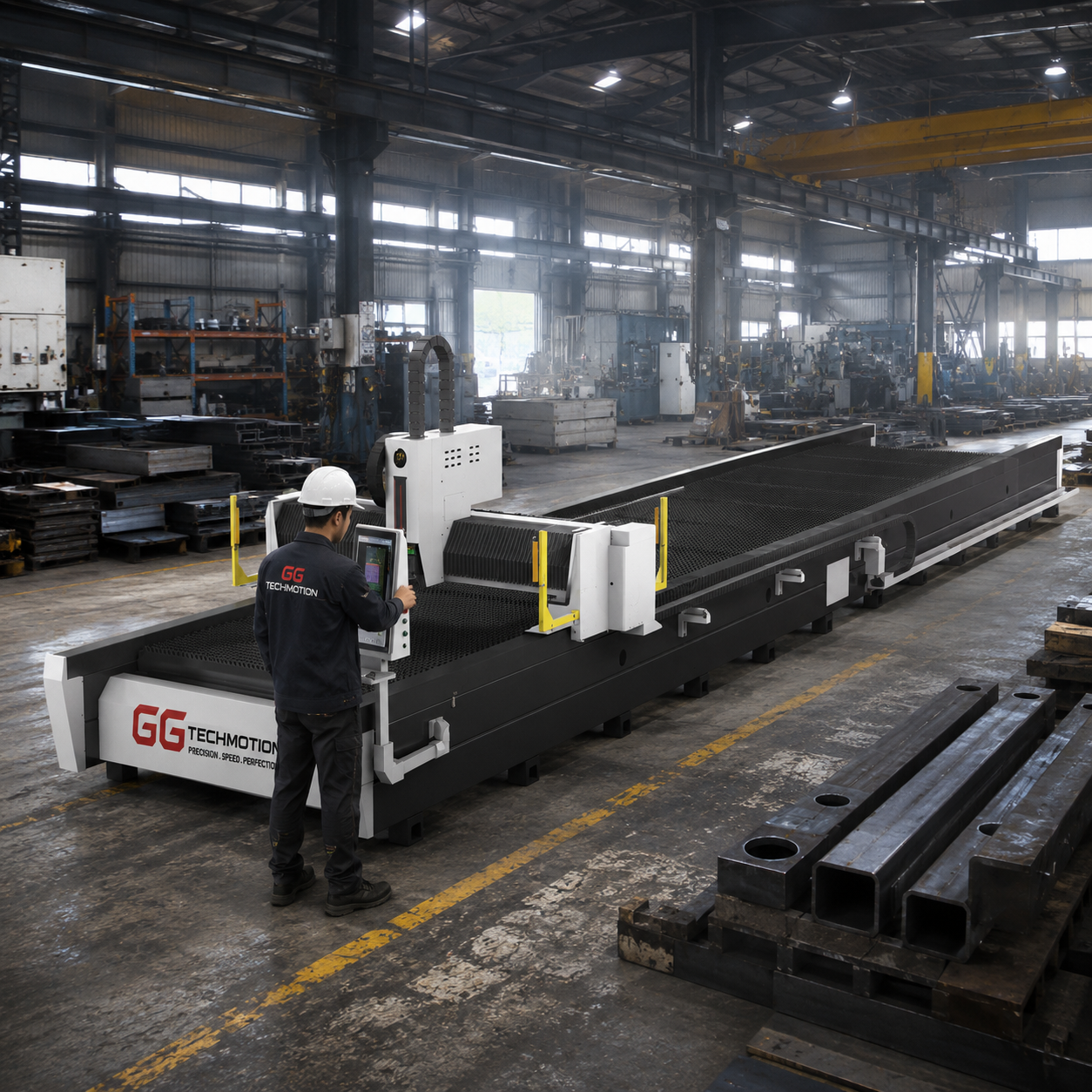 Large Format Fiber Laser Cutting Machine TMJX FL - Image 2