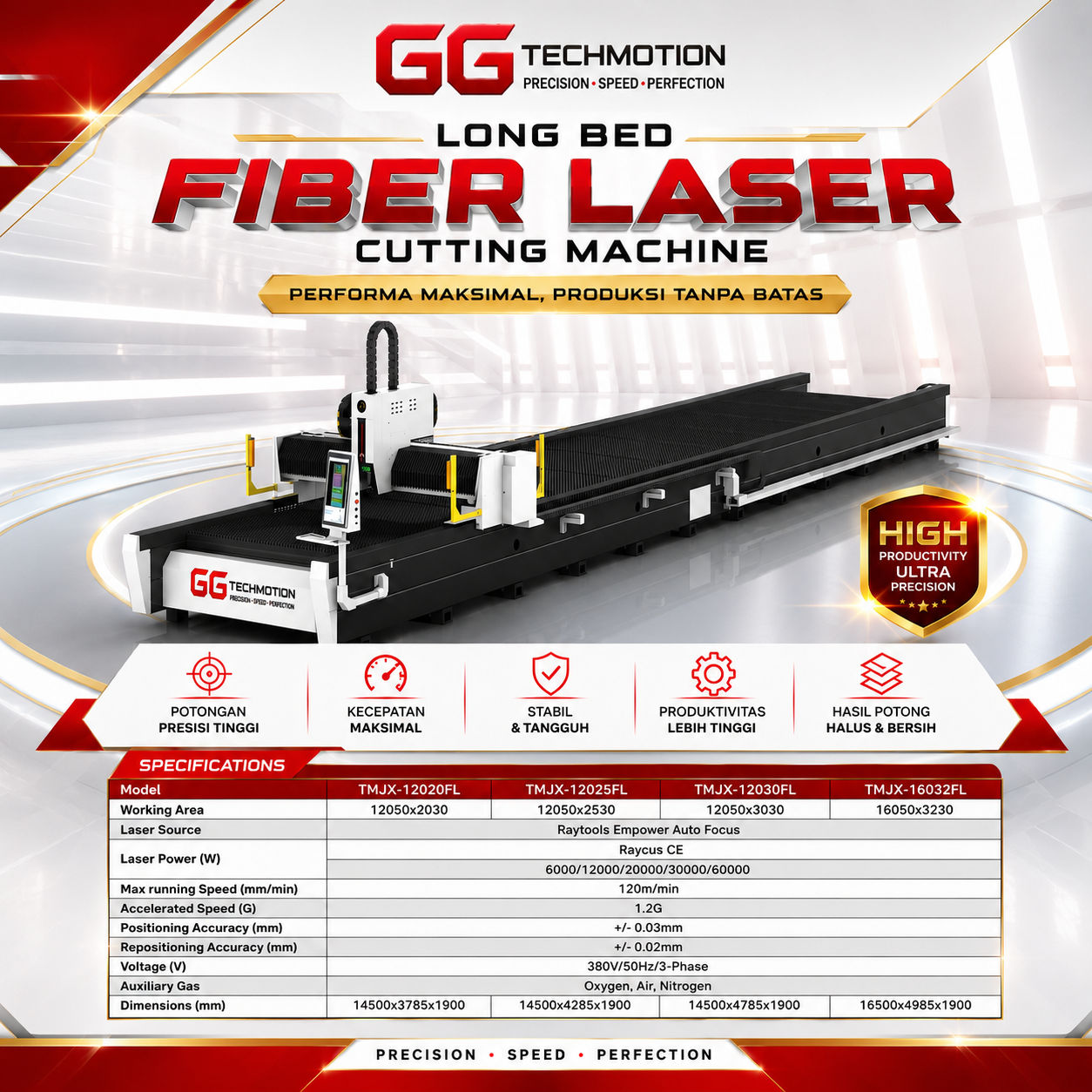 Large Format Fiber Laser Cutting Machine TMJX FL - Image 3