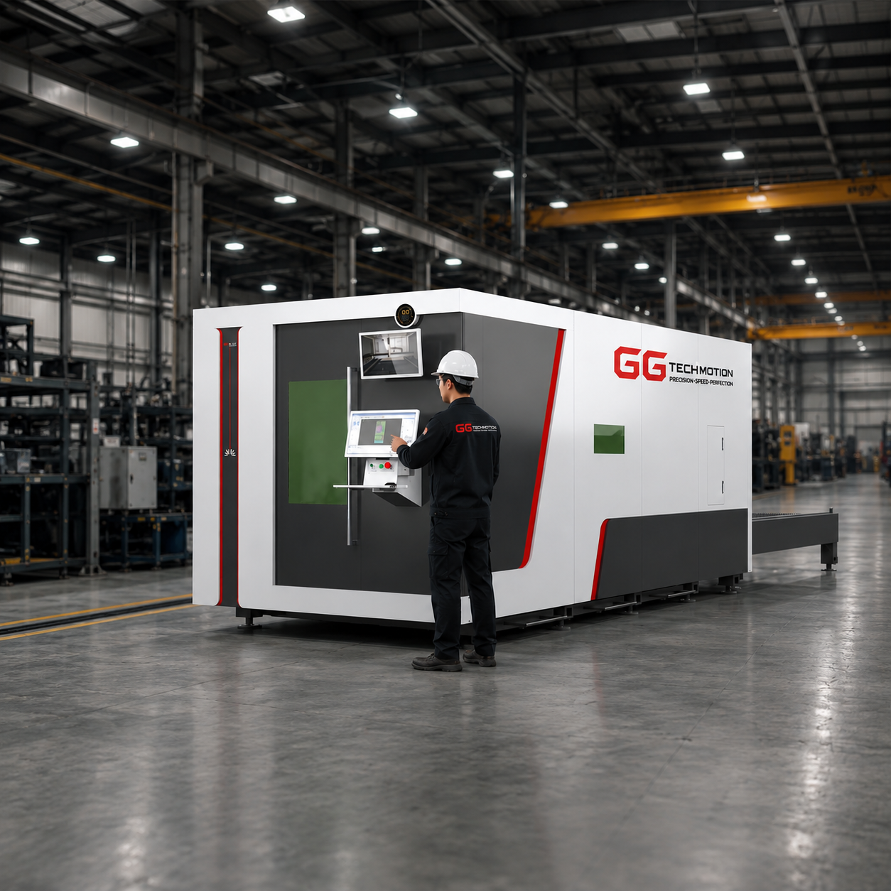 Enclosed Exchange Table Laser Cutting Machine TMJX EP - Image 2