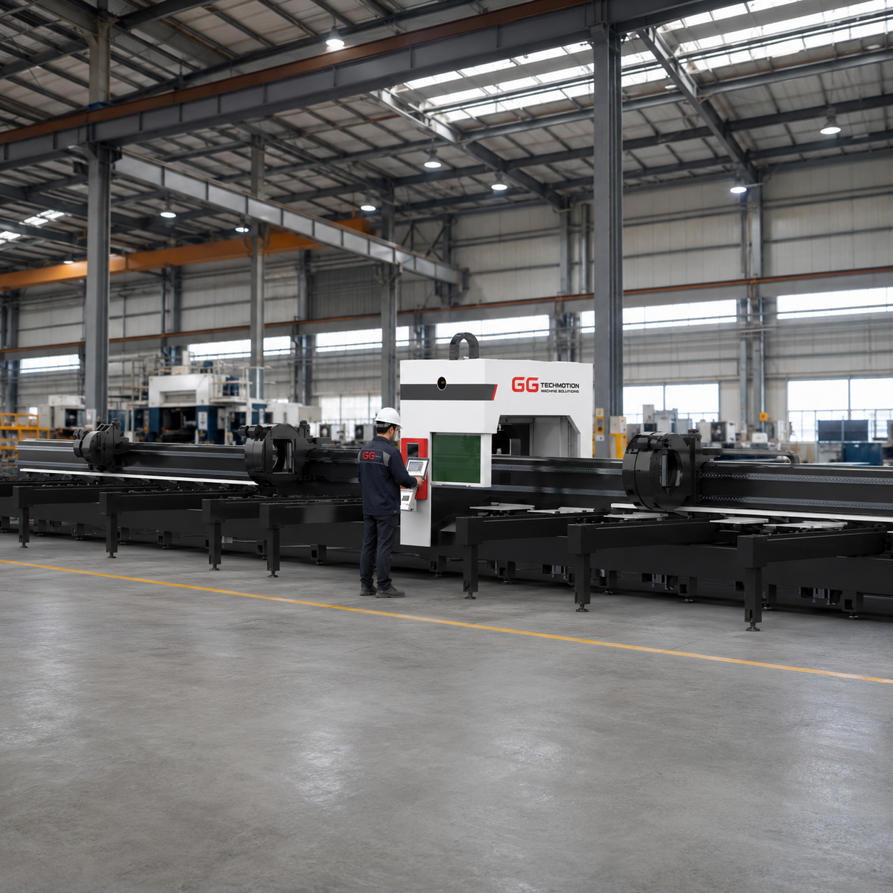 Four Chuck Fiberlaser Cutting Machine - TMST-T4 Series